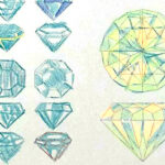 保護中: 課題添削61＊宝石のパターン制作
